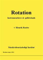 Rotation - Instrumentlære & Spilleteknik, En grundbog 