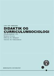 Didaktik og curriculumsociologi ES24